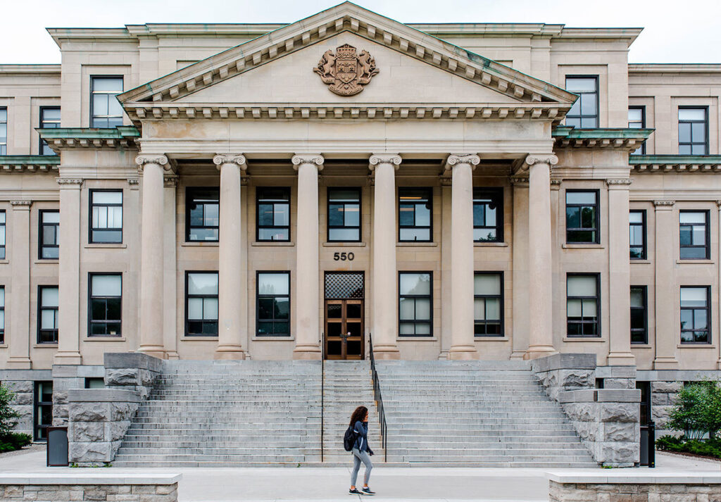 Outside of University of Ottawa