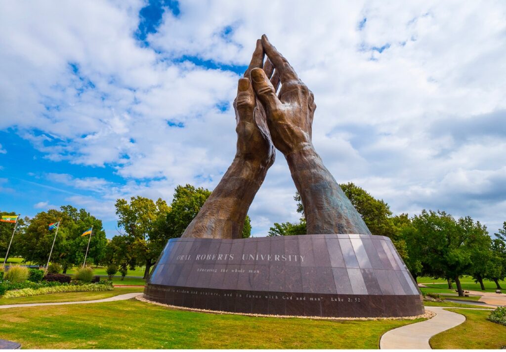 Oral Roberts University Statu