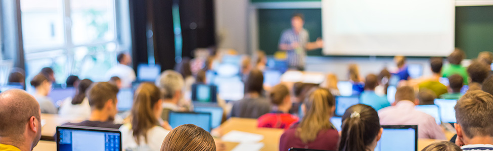 Lecture Hall with Students