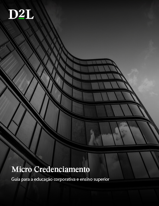 Primeira página do e-book Micro Credenciamento: um guia completo