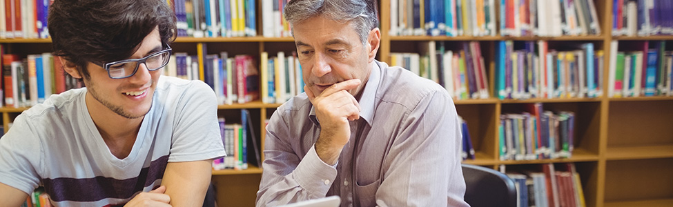 Professor and Student