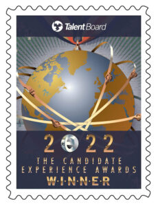 2022 Candidate Experience Award Winner Badge