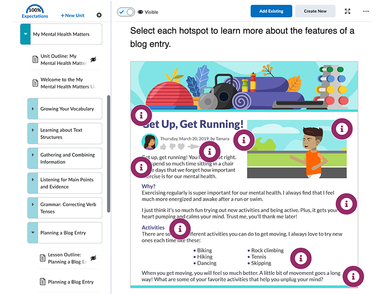 D2L Adventure US ELA Grade 5