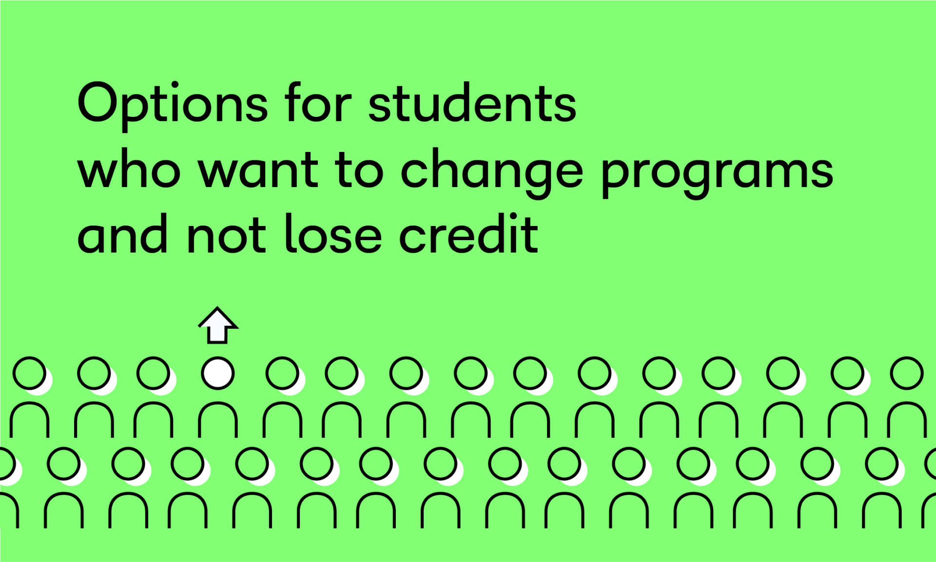 Graphic outlining the perks of college-to-university transfer programs.